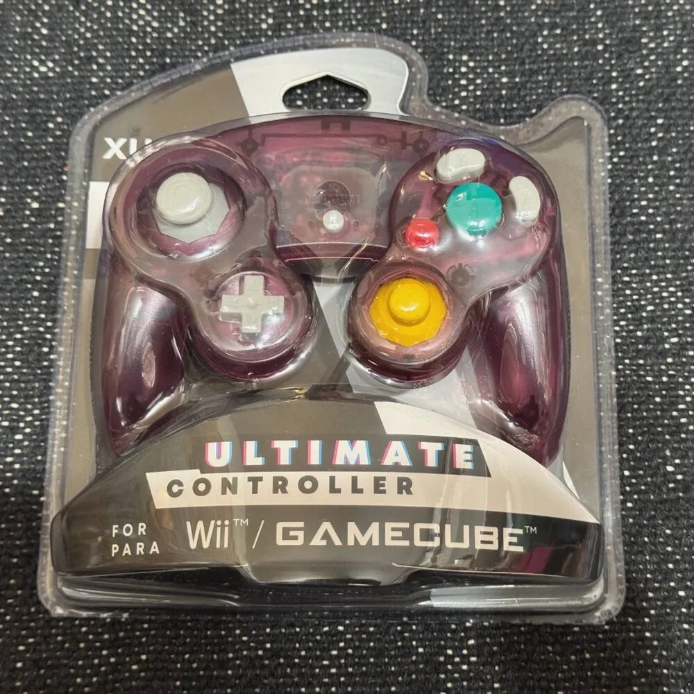 XYAB Ultimate Joystick Controller for Nintendo® Wii™/GameCube™, Nano Purple